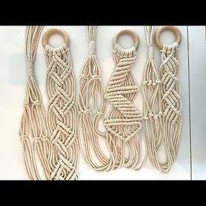 Geo. Macrame Plant Hangers